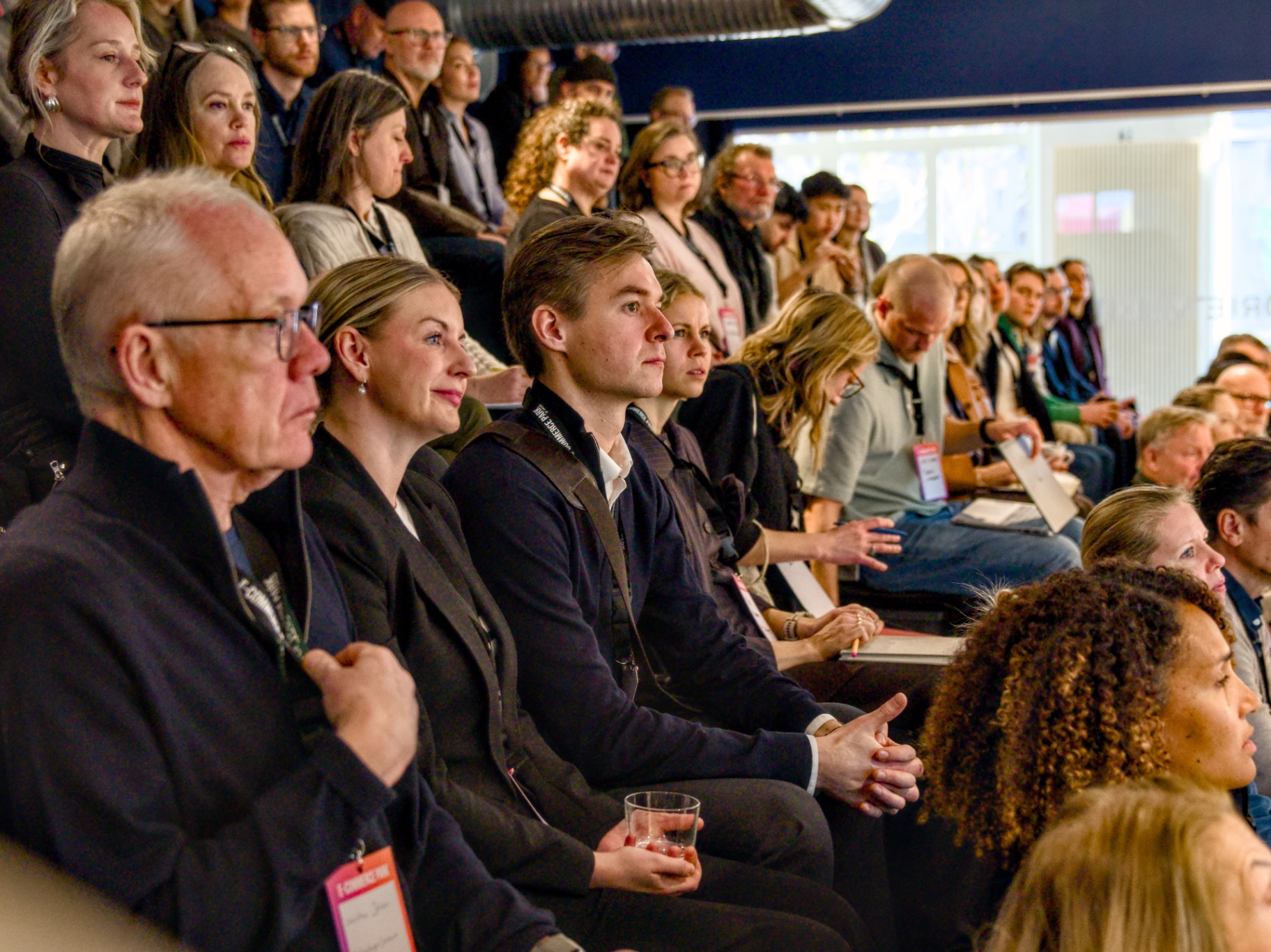 Attendees listening during the E-COMMERCE MEETUP