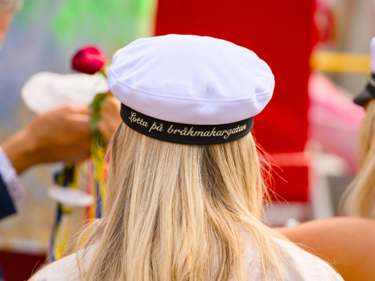 Student cap detail