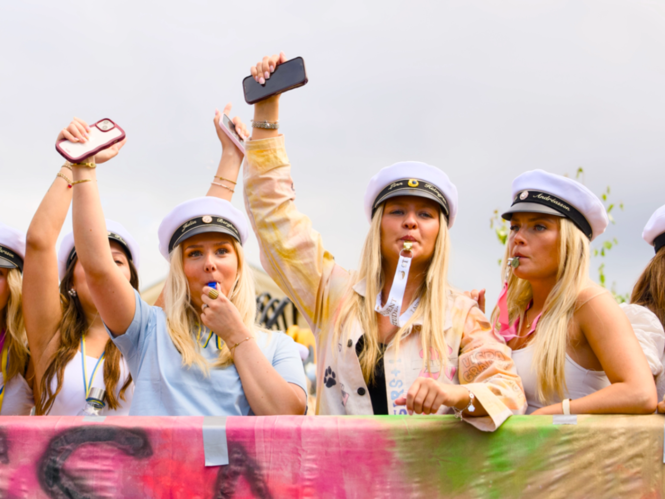 Students celebrating