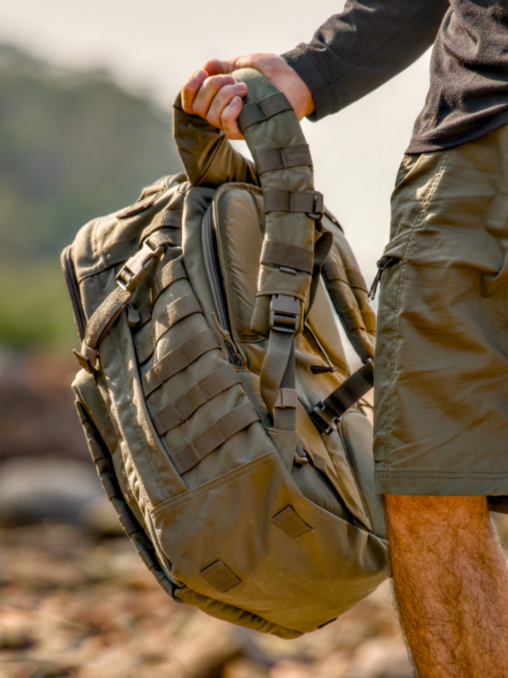 5.11 tactical backpack side view