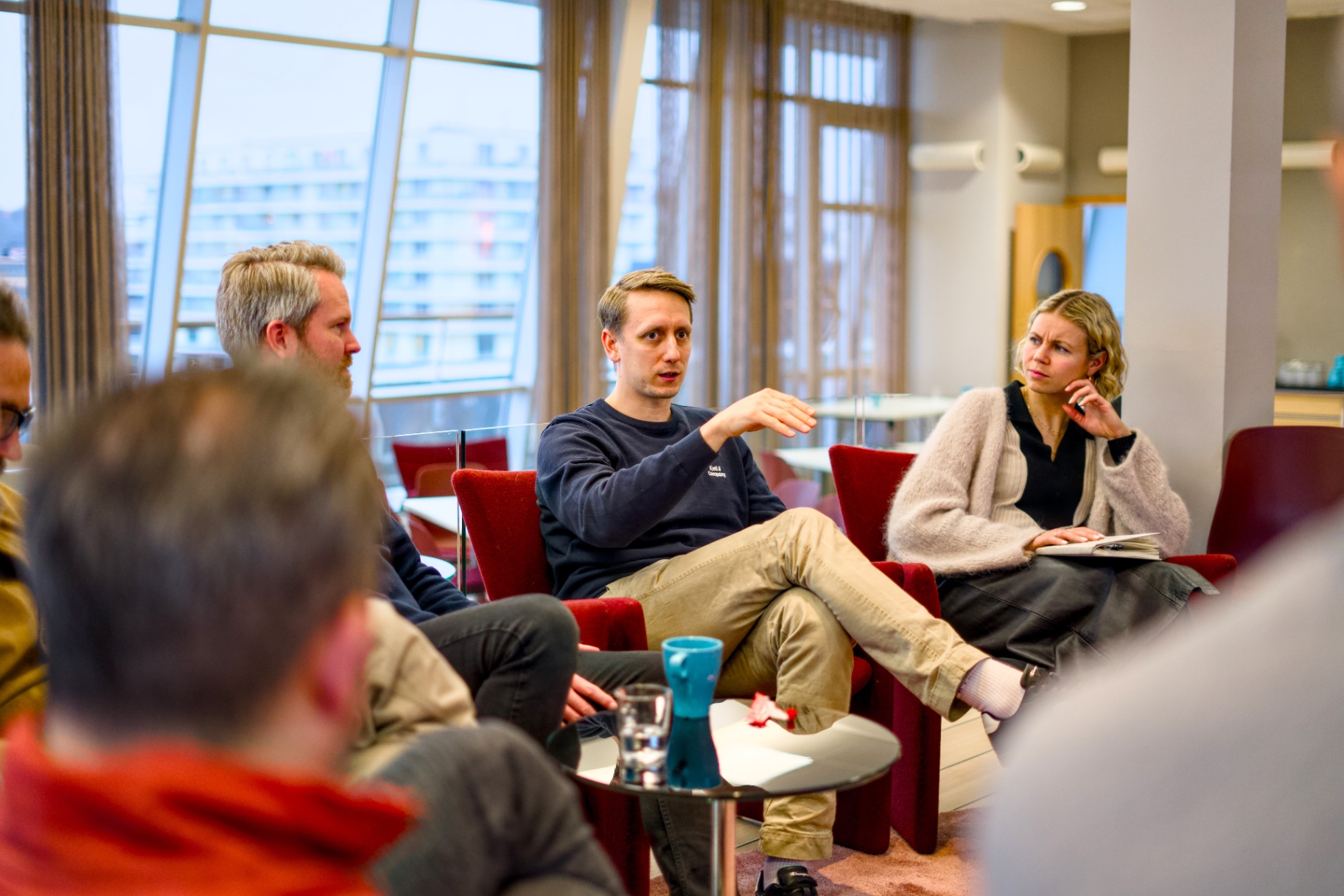 Roundtable discussion during the E-COMMERCE MEETUP